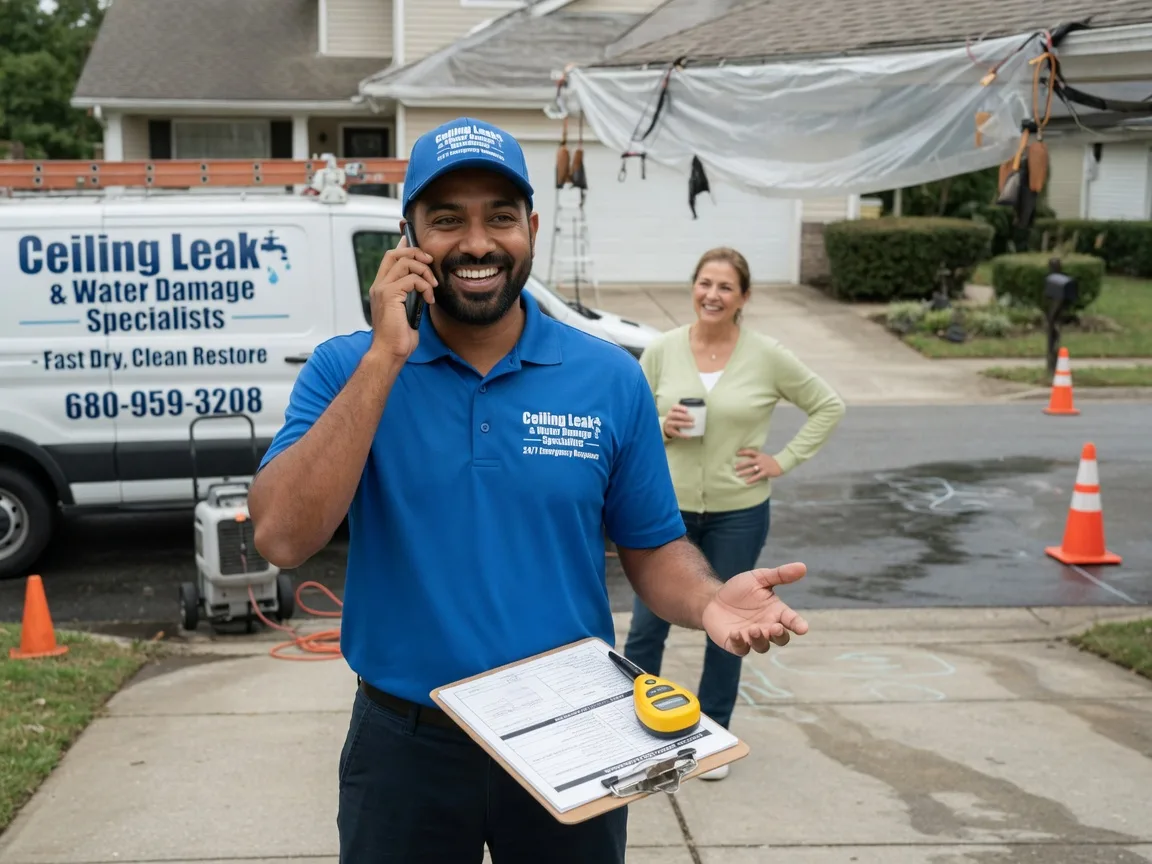 Ceiling Leak Cleanup North Grafton, MA FAQs